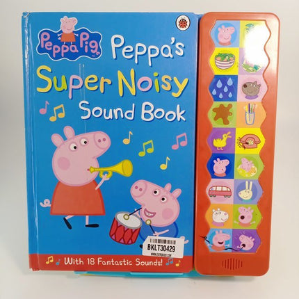 Peppa super noisy sound book - BKLT30429