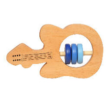 Load image into Gallery viewer, Thasvi Wooden Guitar Rattle
