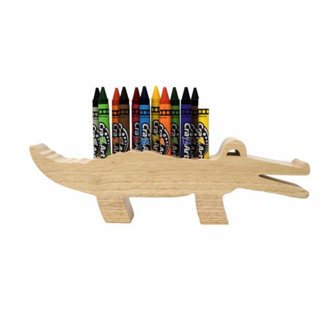CRAYON HOLDER-ALIGATOR