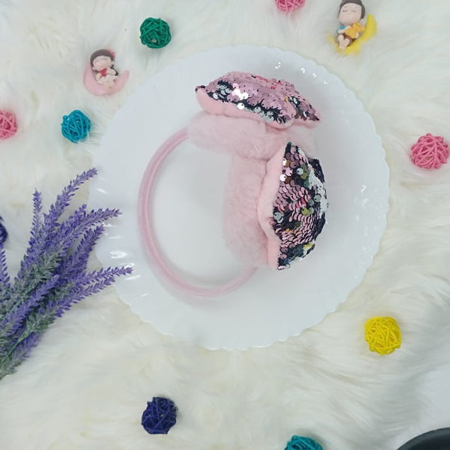 Glitter Ear Muffs - Light Pink - CTKA0005