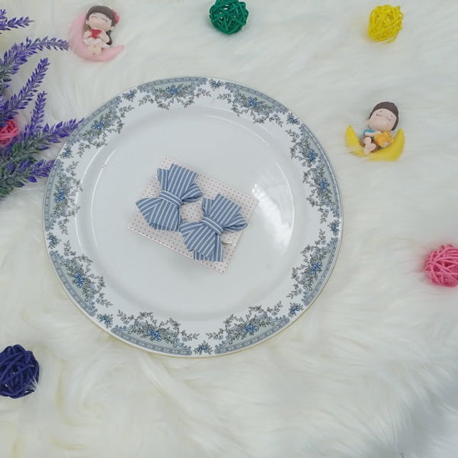 Bow Clips - Strips - Light Blue - CTKA0026