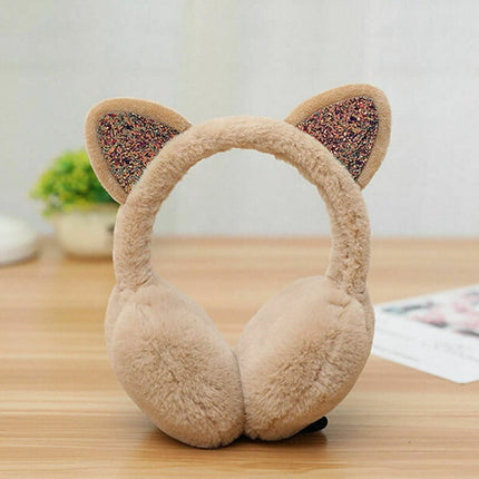 Ear Muffs Ear Warmer Baby Hearing Protection Safety Noise Reducing Brown - CTKA0045