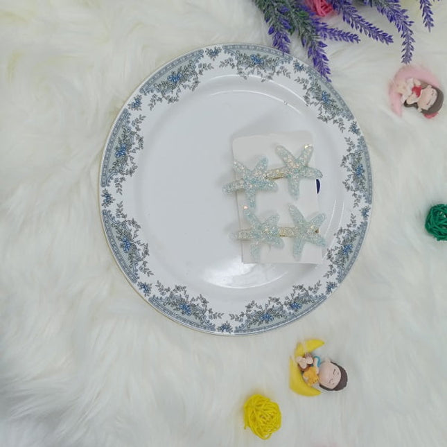 Double Star Clip - Light Blue - CTKA0063