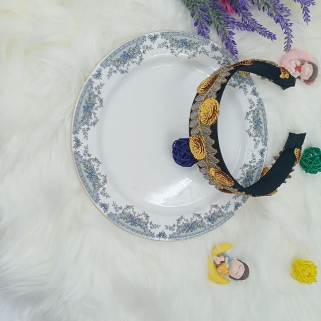 Party Wear Hair band - Ash - CTKA0091