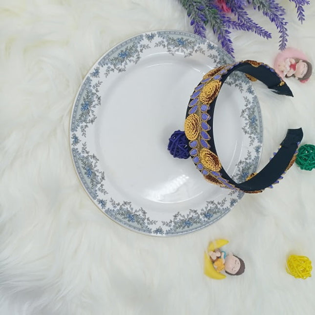 Party Wear Hair band - Purple - CTKA0092