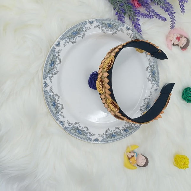 Party Wear Hair band - Golden - CTKA0094