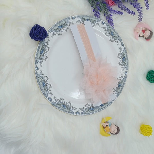 Hair Band - Cloth Type - Flower - Orange - CTKA0134