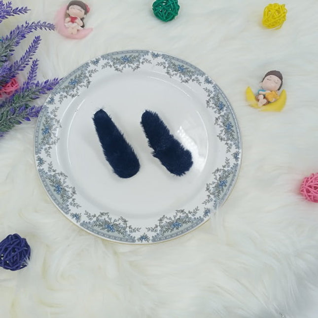 Soft Big Tic tack Clips - Navy Blue - CTKA0150