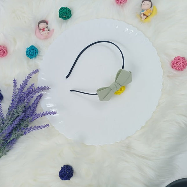 Bow Hair bands - Kids - Light green - CTKA0166