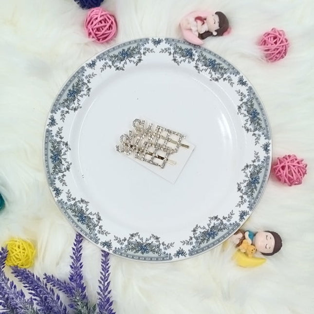 Stone Letter Clips - Gold Stone - Sweet - CTKA0188