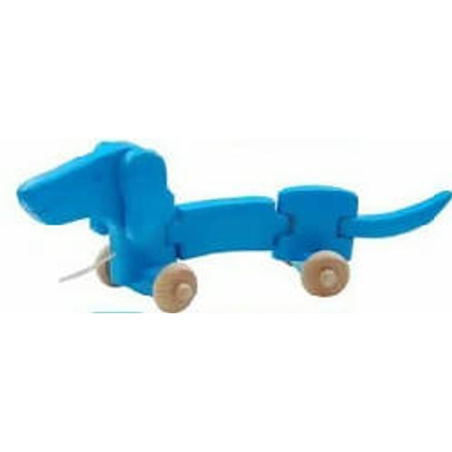 PULLING DOG-ZIG-ZAG-BLUE