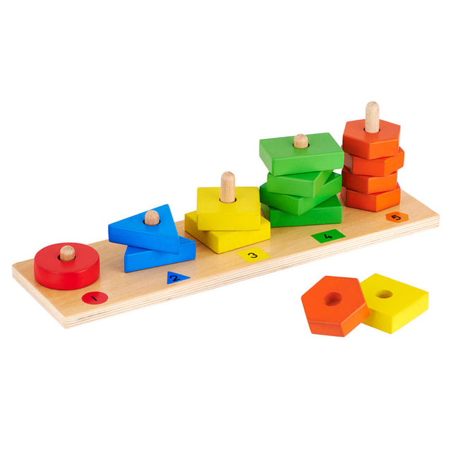 Numerical Shape Stacker