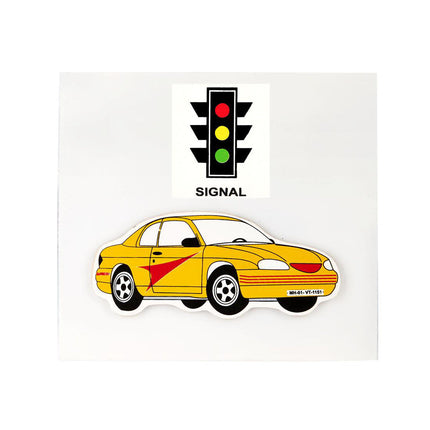 Magnetic Vehicles And Traffic Signs