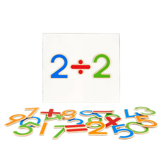 Magnetic Numerals N Signs