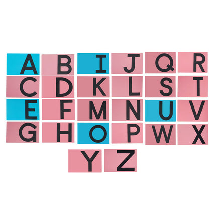 Sand Paper Capital Letters