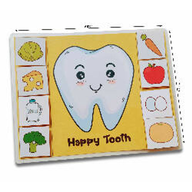 Happy tooth Sad tooth sorting activity