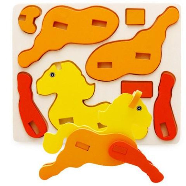 3D PUZZLE - HORSE - EKT0770