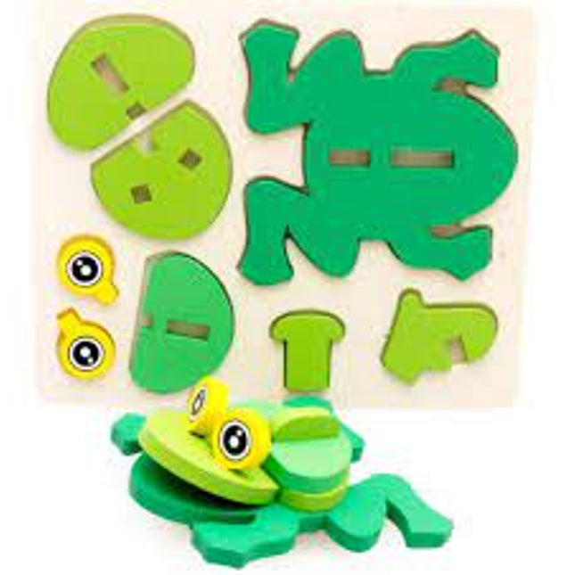3D PUZZLE - FROG - EKT0781