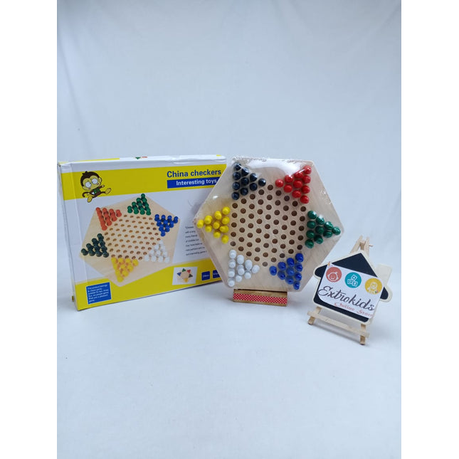 Wooden Toy China Checkers - EKT1000