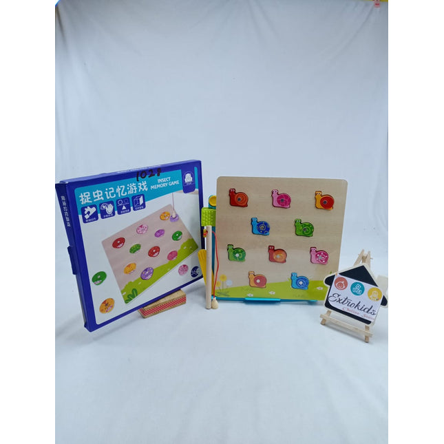 Wooden Toy - Memory game - Insect Model - EKT1028