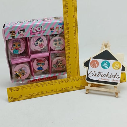 Mini Girls Eraser - Return Gift - 36 Pcs in a box - EKC1037
