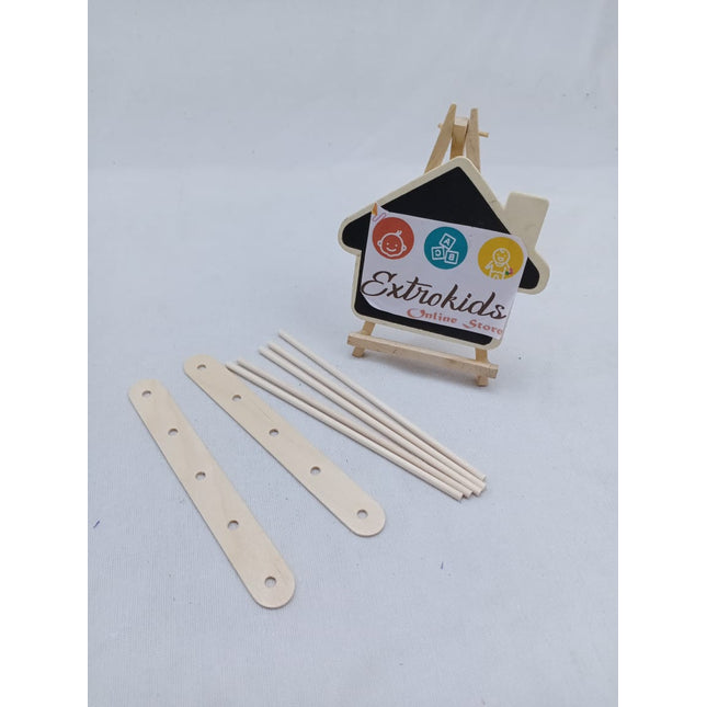 Icecream Stick with holes for craft and Diy - Plain - EKC1051