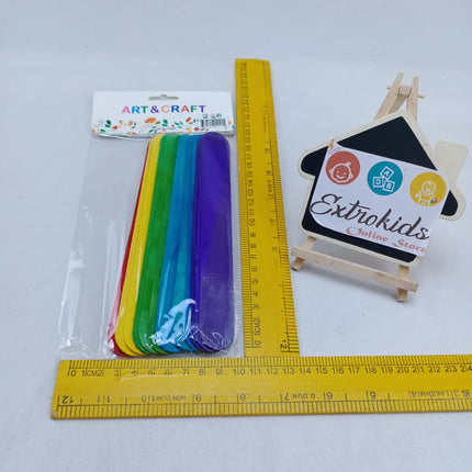 Icecream Stick for craft and Diy - Jumbo Size - Color - 20*2.5 Cm - EKC1055