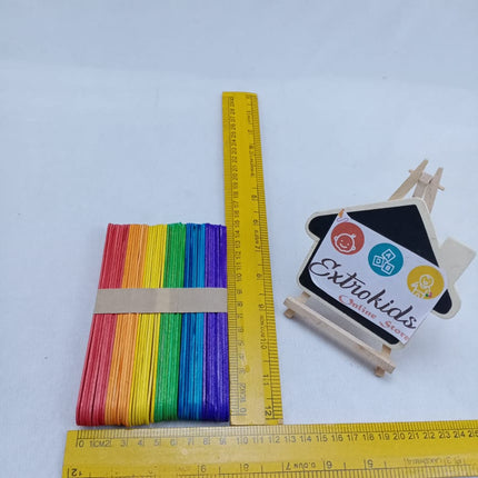 Icecream Stick -small 13*1 cms - Color - 50 Pcs - EKC1058