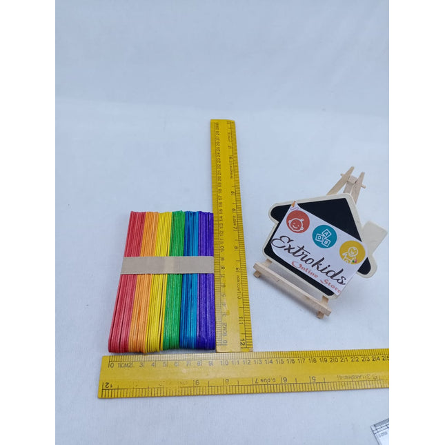 Icecream Stick -small 13*1 cms - Color - 50 Pcs - EKC1058