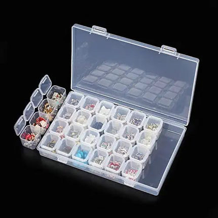 28 Slots Storage Box- Mini Multipurpose Organizer - EKH0043