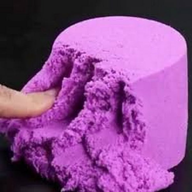 Extrokids Magic Kinetic Motion Sand for Kids (Purple, 1kg) EK1230