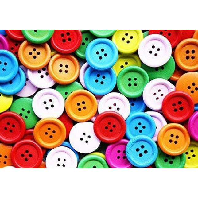 Extrokids Wooden Buttons EKC1240