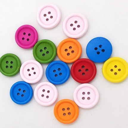 Extrokids Wooden Buttons EKC1240