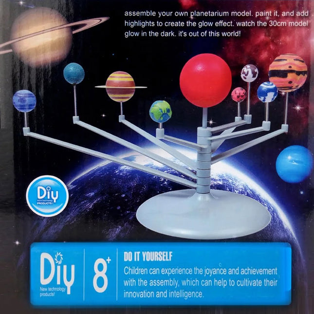 Solar Planetarium System, Silver (Multicolor) Educational Learning Solar Planetarium System Model - EKR0072