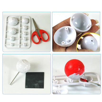 Solar Planetarium System, Silver (Multicolor) Educational Learning Solar Planetarium System Model - EKR0072