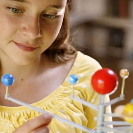 Solar Planetarium System, Silver (Multicolor) Educational Learning Solar Planetarium System Model - EKR0072