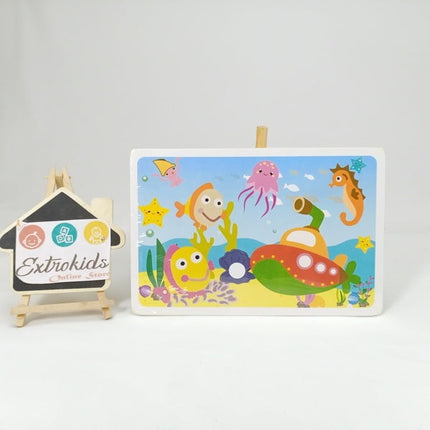 Extrokids Cartoon Animal Pair Matching Puzzle Card Game Toys for Children - EKT1411