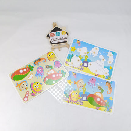 Extrokids Cartoon Animal Pair Matching Puzzle Card Game Toys for Children - EKT1411