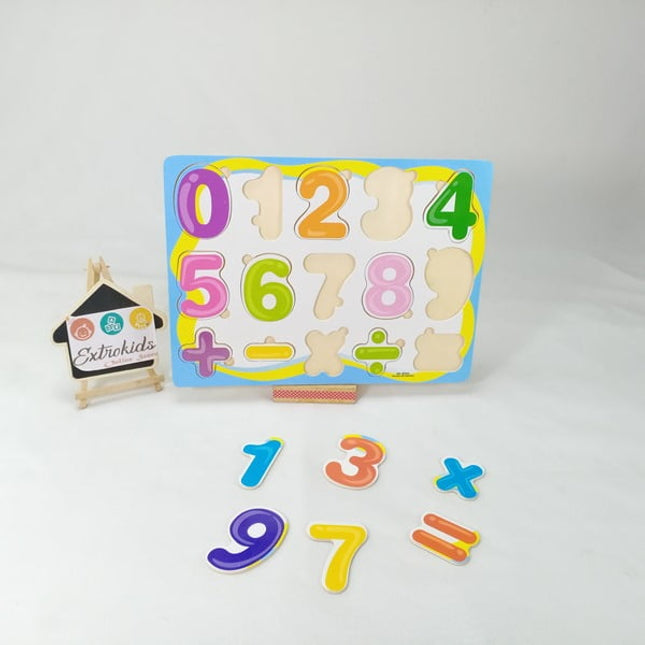 Wooden number boards - EK1450