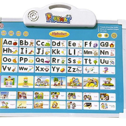 Musical Learning Board, Battery Operated Musical Alphabet Toy with Drawing Board , Educational Lear