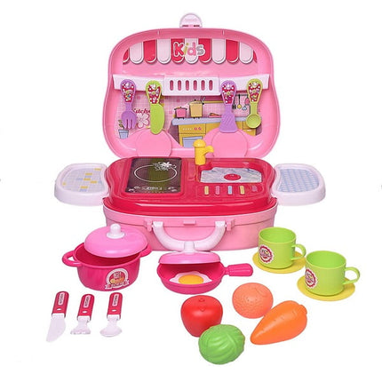 Kitchen Food Playset Little Chef Set, Kitchen Cooking Pretend Set for Kids (Set of 26 Pcs)) - EK146