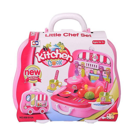 Kitchen Food Playset Little Chef Set, Kitchen Cooking Pretend Set for Kids (Set of 26 Pcs)) - EK146