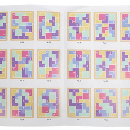 wooden Puzzle/Hand Grab Wooden Tetris Matching Puzzle Educational Toy Child Gift - EKT1499