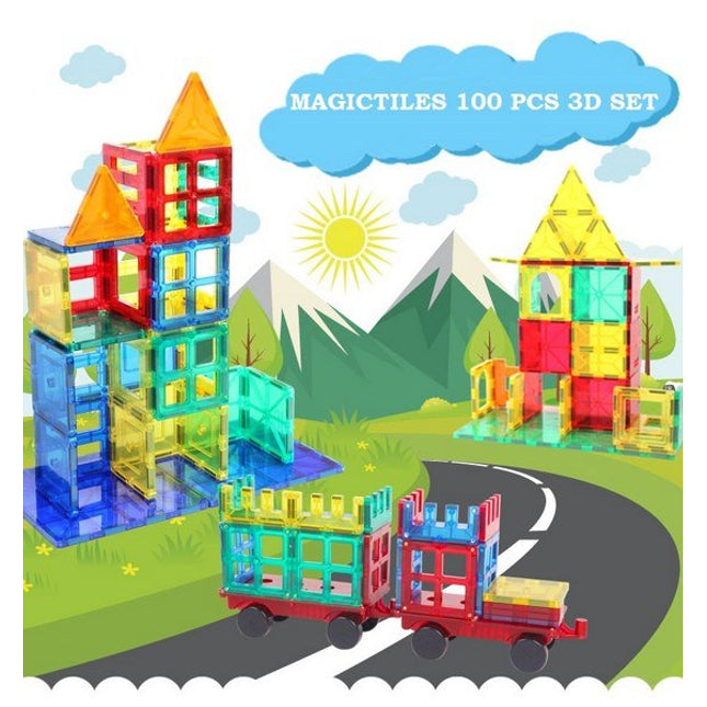 Extrokids Magnatiles 100 PCS SET EK1514