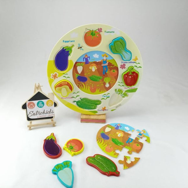 Extrokids Jigsaw Puzzle Series Games Vegtables EKT1535
