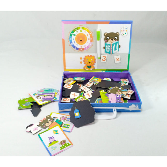 Extrokids Childrens Multifunctional Brain Function Educational Life Learning Magnetic Sticker Toy