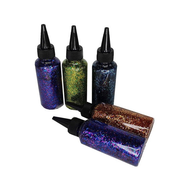 Extrokids Non Toxic Dark Color Glitter Glue - EKC1561