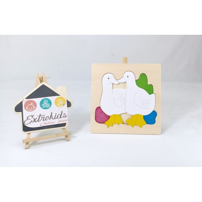 Extrokids New Wooden 3D Puzzle -EKT1572