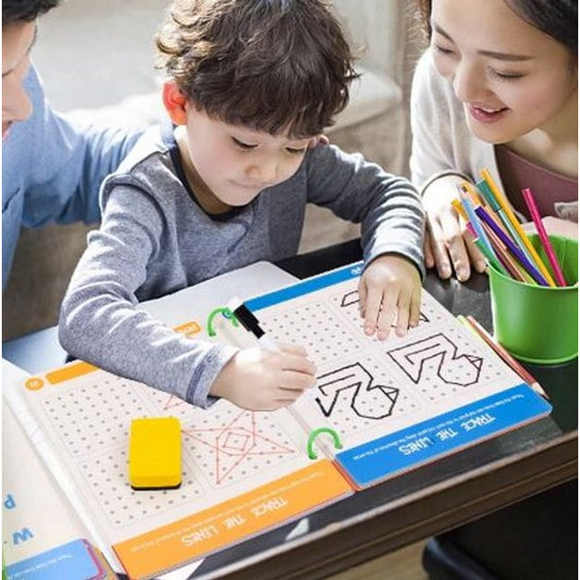 Extrokids Wipe and clean activity - Gecmetric figure - EK1601