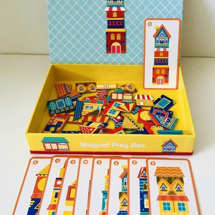 Extrokids Magnet Play Box - Houses - EK1622